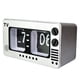 thumbnail image 4 of Auto Flip Clock Desk Clock Mesa Reloj Digital Para Sala De Estar Hogar Cocina Plata, 4 of 5