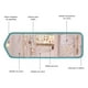 thumbnail image 4 of Bagsmart Organizador de Joyas Peri de Viaje Plegable Turquesa, 4 of 5