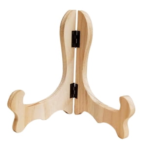 Bothyi - Caballete Placa Pantalla Foto Titular Soporte Para Marcos Foto Caballete Decoración Beige