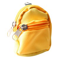 Bothyi - Mochila Para Muñecas En Miniatura, Juguete De Simulación Para Accesorios De Casa De Muñecas, Adornos Amarillos