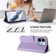 thumbnail image 4 of Funda Billetera Magnética para Xiaomi Redmi Note 17 Pro Plus 5G, Lila Claro, 4 of 6