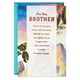 thumbnail image 1 of Tarjeta de cumpleaños Hallmark 13 cm para hermano, 1 of 6