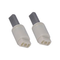 Magideal - Amortiguador De Tapa De Inodoro, Piezas De Conexión De Tapa De Inodoro Universal, Desaceleración Para Reparación De Asiento De Inodoro De Baño, 2 Uds. Agujas Del Reloj