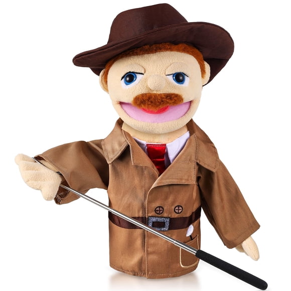 Peluche Hand Puppet YoungJoy Role Play con barra de control para niños