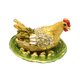 thumbnail image 5 of Figurita De Gallina Ponedora, Caja De Anillo De Joyería Peque?a, Adorno Para Regalo Del Día De San Valentín, Base Verde, 5 of 5