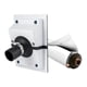 thumbnail image 4 of Conector Hembra De Entrada De Alimentación Con Cierre Giratorio De Alta Resistencia Para Remolque, Color Blanco, 4 of 5