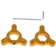 thumbnail image 3 of Ajustadores De Precarga De Horquilla De Suspensión Delantera De Motocicleta De Aluminio CNC 14 Mm Dorado, 3 of 5
