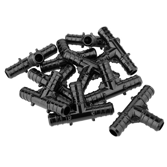Camiseta EFIELD Poly PPSU Pex Crimp Fitting 1/2 (paquete de 10)