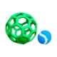 thumbnail image 2 of Juguetes Interactivos Para Perros Ball Lawn Garden Lanzar Jugar Al Aire Libre Juguetes Para Masticar Perros Verde Con Tenis, 2 of 5