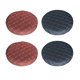 thumbnail image 4 of 4pcs 11 "Cubiertas De Taburete De Bar Redondo Funda De Cojín De Asiento De Silla Funda, 4 of 5