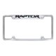 thumbnail image 2 of Marco para placa de Ford Raptor cromado en latón, 2 of 6