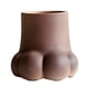 thumbnail image 3 of Florero De Cerámica Con Forma De Garra De Gatito, Maceta Elegante Para Regalo De Inauguración De La Casa, Color Marrón, 3 of 3