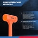 thumbnail image 3 of Martillo Dead Blow NEIKO 02849A 4 lb Naranja Acero, 3 of 3