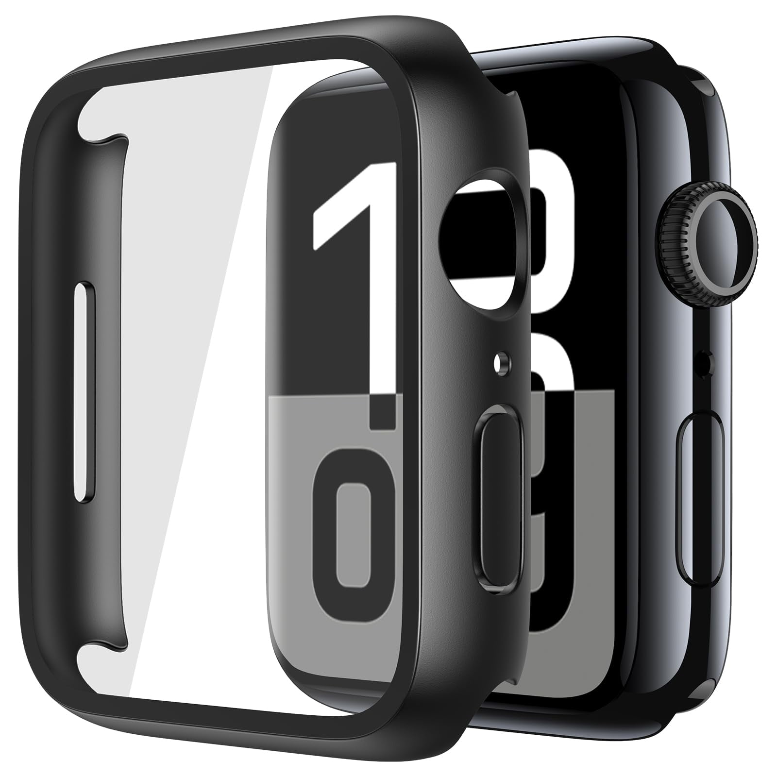 Misxi - Funda Y Protector De Pantalla Compatible Con Apple Watch De 46 Mm