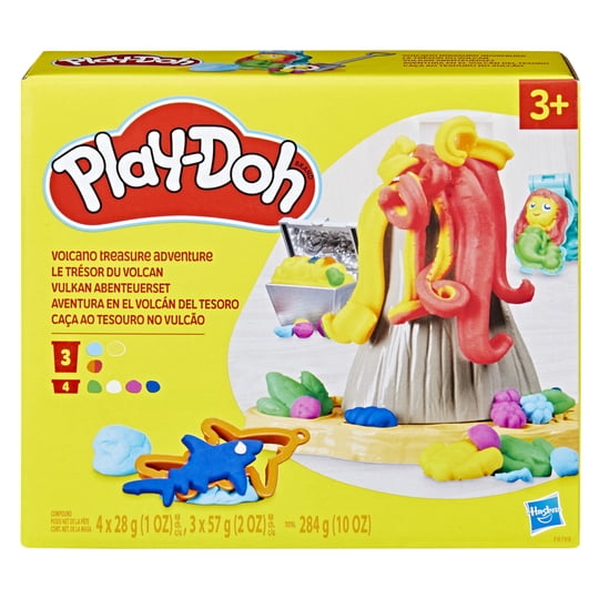Masas Y Plastilinas Play Doh Aventura En El Volcán Del Tesoro Play-Doh