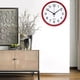 thumbnail image 4 of Reloj de pared silencioso con movimiento Komatsu, adecuado para estudio, cocina y dormitorio., 4 of 5