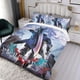 thumbnail image 3 of Devil May Cry Conjunto de sábanas temático, trío de piezas, cómodo y amigable con la piel, diseño único, regalo de decoración para el hogar para familiares, amigos y fans, 90 cm * 190 cm, 3 of 6