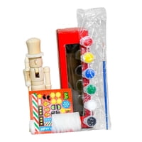 Bothyi - Cascanueces Sin Terminar Para Decoración Infantil, Figura En Blanco Para Armar, 18 Cm