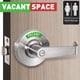 thumbnail image 4 of Indicador de baño con mango de privacidad Lock VacantSpace VS-01, 4 of 5