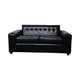 thumbnail image 1 of Sofa America Tres Cuerpos Ecocuero Negro, 1 of 3