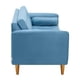 thumbnail image 5 of Sofa Retro 2c Felpa 04 Azul Petroleo, 5 of 6