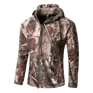 Genérico - Chaqueta Softshell Tactica Militar Con Capucha Impermeable