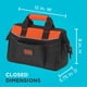 thumbnail image 4 of Bolsa de herramientas BLACK+DECKER BDST500001APB de 30 cm con bolsillos y trabillas, 4 of 9