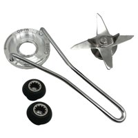 Magideal - Repuestos Para Licuadora Mezclador Pieza De Licuadora Fácil De Instalar Herramienta De Cocina Procesador De Alimentos Cuchilla Exprimidor Reemplazo De