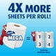 thumbnail image 2 of Papel Higiénico Charmin Ultra Fuerte, 9 Rollos Mega = 36 Rollos Regulares (El Empaque Puede Variar), 2 of 8