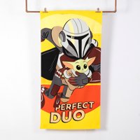 Disney - Toalla Playa C/Bolso 70X140 + 33X42 Star Wars Duo