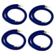 thumbnail image 1 of 4 Barreras De Seguridad De Control De Multitudes De Cuerda De Terciopelo Para Postes De Cola VIP, Color Azul, 1 of 5