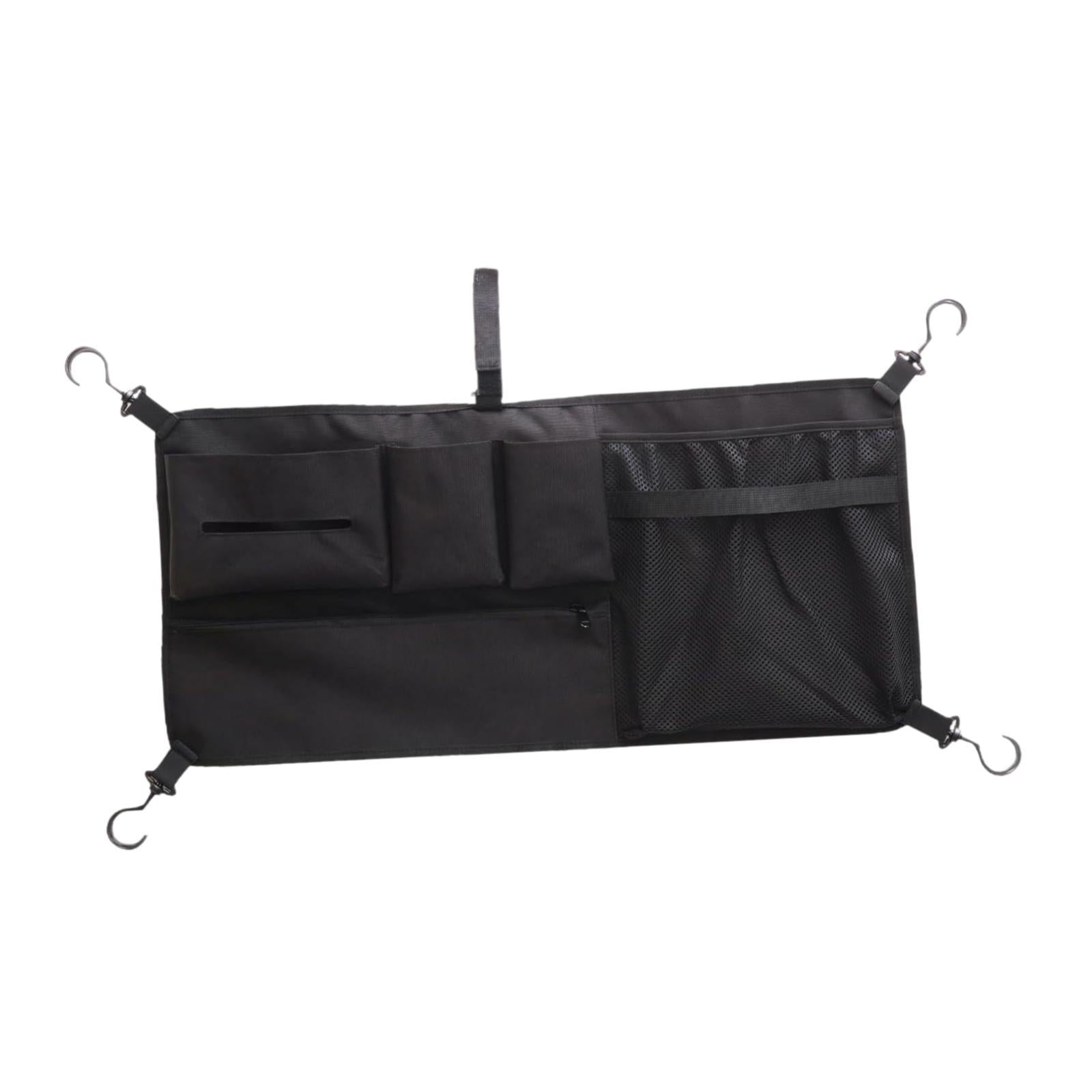 Magideal - Bolsa De Almacenamiento Lateral Para Carro, Accesorios Para Carro, Ligera, Elegante, Antideslizante, Para Acampar, Bolsa Multifunción Con Bolsillos De