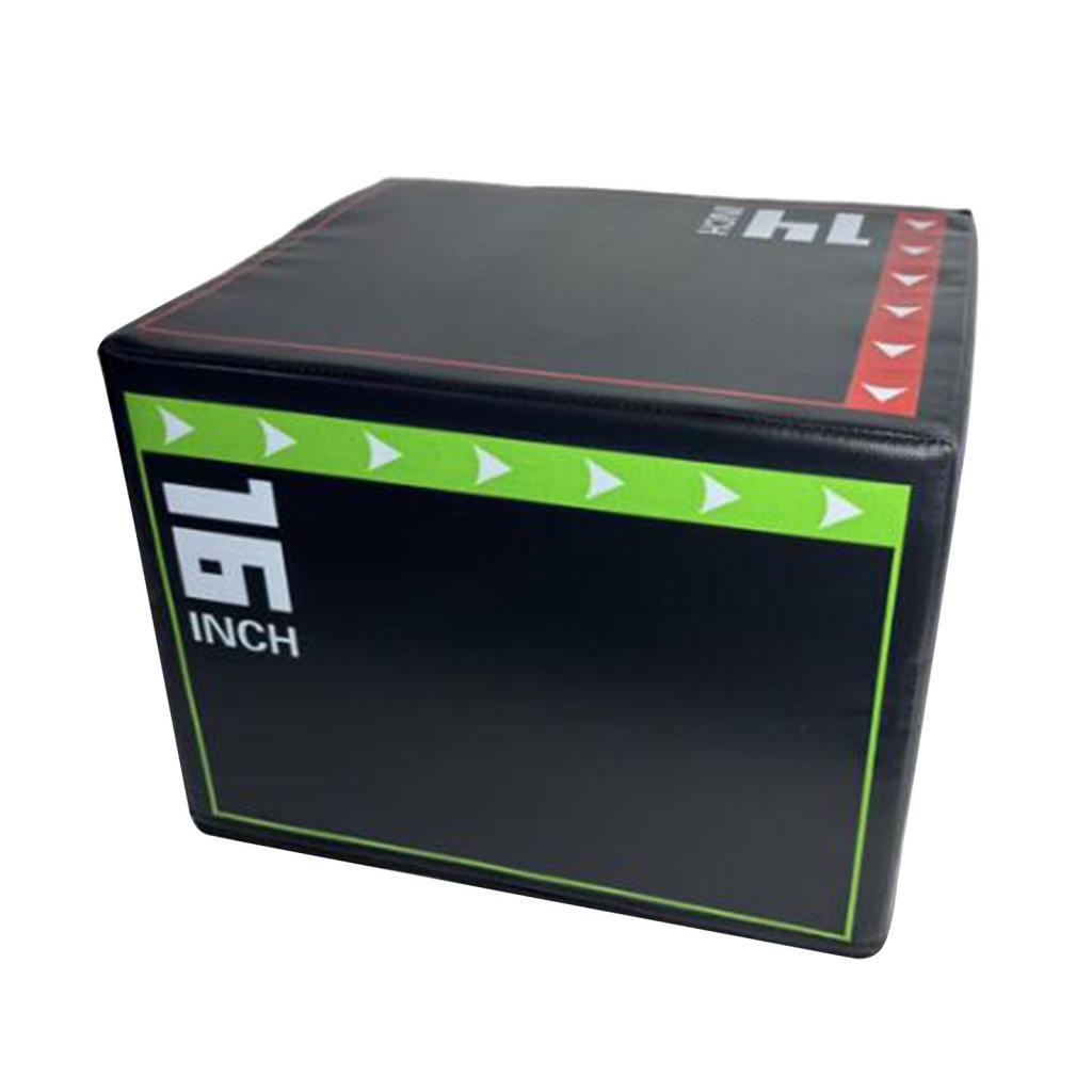 Magideal - Caja De Salto, Caja De Step, Caja De Salto Pliométrica, Caja Pliométrica Versátil Y Resistente, Caja De Agilidad Para Entrenamiento De Salto, Saltos, 40Cmx30Cmx35Cm