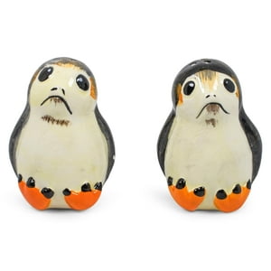 Set Salero Y Pimentero Star Wars Porgs Ceramic