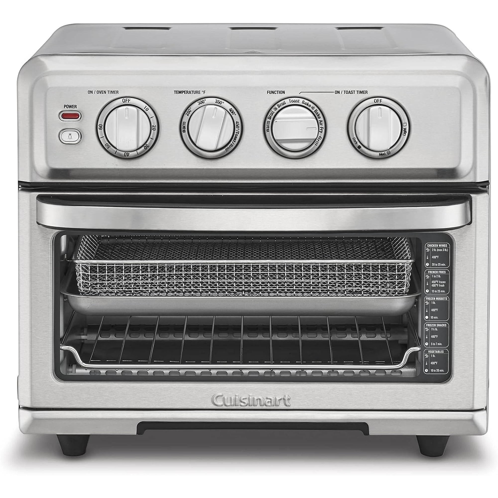 Horno Con Parrilla Cuisinart Toa-70 Airfryer Acero Inoxidable