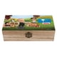 thumbnail image 1 of Caja Organizadora de Madera Rústica Desmarcar El Bebé Jefazo 3, 1 of 6