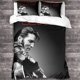 thumbnail image 1 of Elvis Presley Duvet Cover Set,Singer Bedding Comforter Cover 3D Quilt Cover Rock 'n' Roll Decor King Bed Sheets, 1 of 3