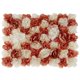 thumbnail image 2 of Panel De Pared De Flores Artificiales Decoración Del Lugar Del Banquete De Boda Marrón Rojizo - Blanco, 2 of 5