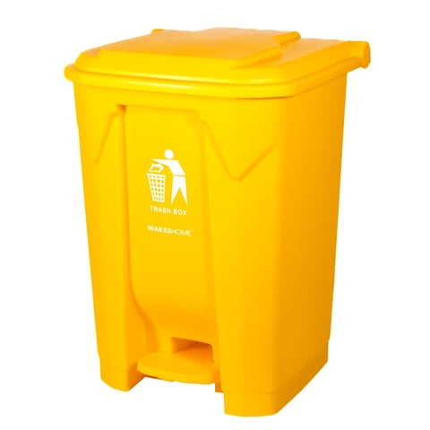 Wakeshome - Basurero Contenedor De Basura 30 Litros Cubo De Basura