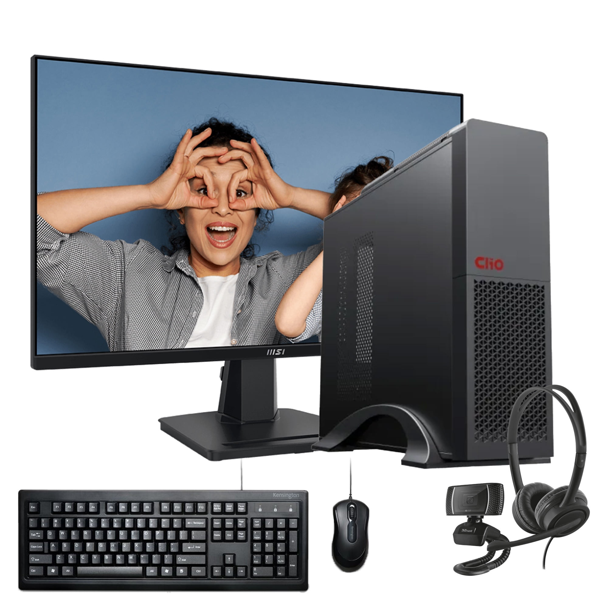 Hyperpc.cl - Pc Mini + Monitor 24 + Perif: Amd Ryzen 5 5600gt 32gb 1tb Vega Wifi