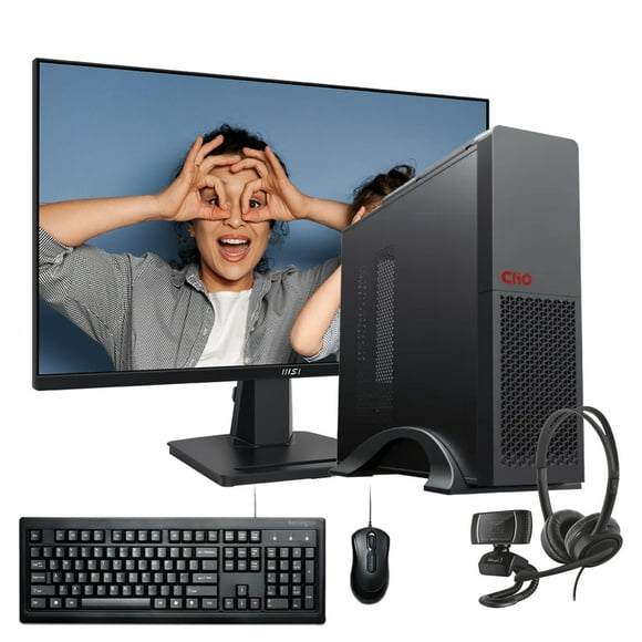 PC mini + MONITOR 24 + Perif: AMD RYZEN 7 8700G 16Gb 500Gb Radeon 780M WiFi