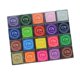 thumbnail image 4 of 20 Piezas Almohadillas De Tinta Para Manualidades Manualidades Tarjetas De Tela Pinturas De Colores Con Huellas Dactilares, 4 of 5