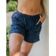 thumbnail image 4 of Traje de baño short largo azul marino mujer, 4 of 7