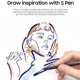 thumbnail image 3 of Qenw S Pen de reemplazo S10+ Plus/Ultra negro (sin Bluetooth), 3 of 6