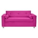 thumbnail image 1 of Sofa Vivo 3C Felpa 12 Fucsia, 1 of 5