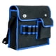 thumbnail image 4 of Bolsa de herramientas de lona para electricista, resistente al agua, portátil, duradera, organizador de herramientas para electricistas de carpintería L, 4 of 5