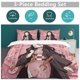 thumbnail image 5 of Demon Slayer 3-Piece Bedding Set Warm And Comfortable Soft Duvet Cover Bed Set for Boys Girls Kids Adult Bedroom All Season, 5 of 5