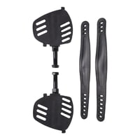 Magideal - Pedal De Bicicleta Estática Con Correa, Multiusos, Antideslizante, Resistente Al Desgaste, Resistente, Pedal De Repuesto, Equipo De Ejercicio Doméstic