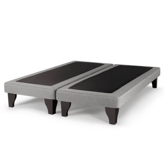Base de cama 2,0 plazas Lino Gris claro 150x200