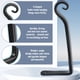thumbnail image 3 of Soporte de pared para colgar plantas FEED GARDEN, 25 cm, 2 unidades, negro, 3 of 7